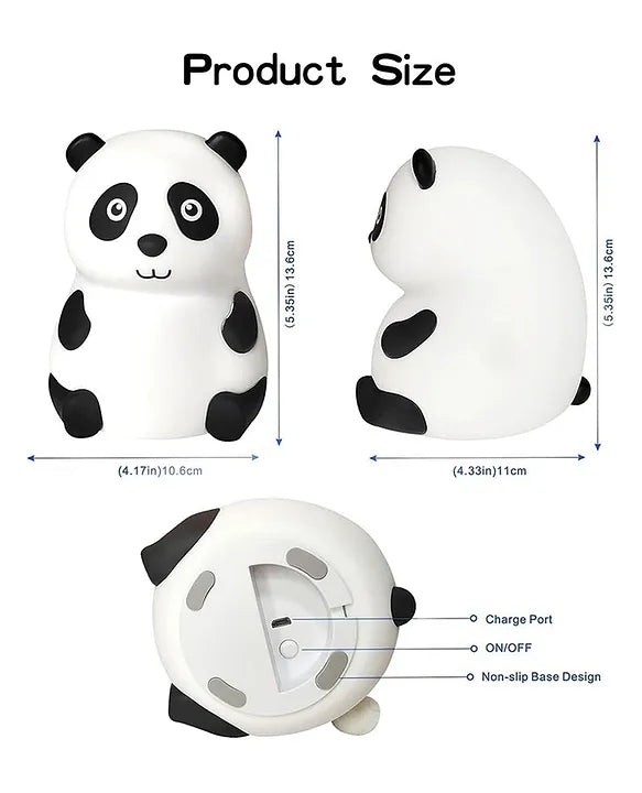 Silicon Touch Panda Lamp