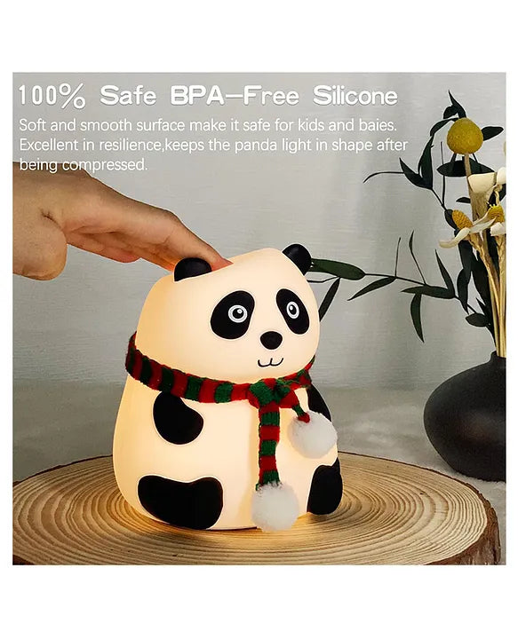 Silicon Touch Panda Lamp